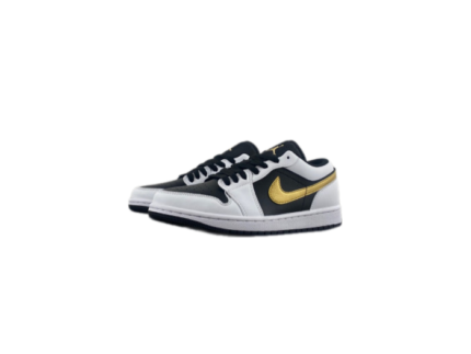 Air Jordan 1 Low “Gold Swoosh” 553558-172