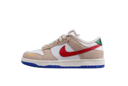 Nike Dunk Low Light Iron Ore Red Blue DV3497-001