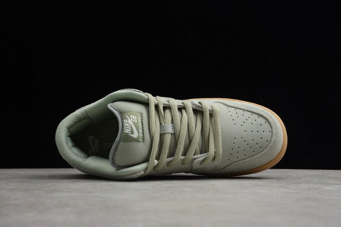 sb dunk low island green gum
