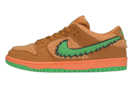 Grateful Dead Nike SB Dunk Low Orange Bear CJ5378-800